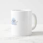 Niedlich Little Boo Retro Graphic Jumbo-Tasse (Vorderseite Rechts)