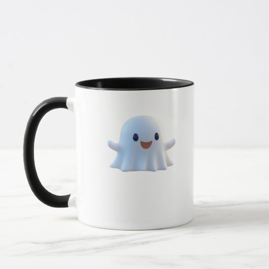 Niedlich Little Boo Retro Graphic Tasse (Links)