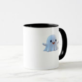 Niedlich Little Boo Retro Graphic Tasse (VorderseiteRechts)