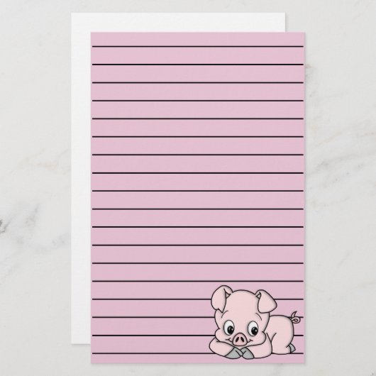 Niedlich Little Briefpapier (Vorne/Hinten)