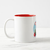 Niedlich Little Bunny Weihnachten Tasse (Links)