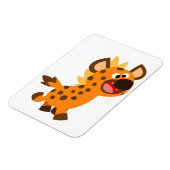 Niedlich Little Cartoon Hyena Flexible Magnet (Linke Seite)