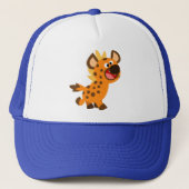 Niedlich Little Cartoon Hyena Hat Truckerkappe (Vorderseite)