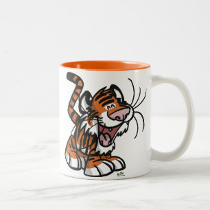 Niedlich Little Cartoon Tiger Tasse