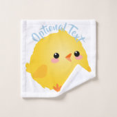 Niedlich Little Chick Badhandtuch Set (Waschlappen)