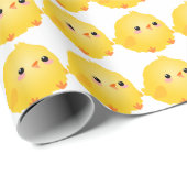 Niedlich Little Chick Geschenkpapier (Rolleneckpunkt)
