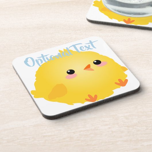 Niedlich Little Chick Getränkeuntersetzer (Linke Seite)