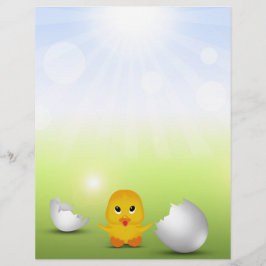 Niedlich Little Chick - Kids Letterhead Geschirr