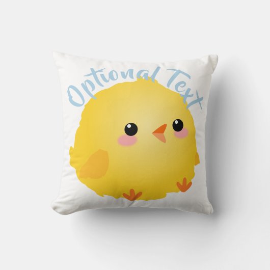 Niedlich Little Chick Kissen (Vorderseite)