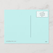 Niedlich Little Chickie Osterpost Postkarte (Rückseite)