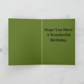 Niedlich Little Chihuahua Geburtstag Karte (Innenseite)