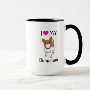 Niedlich Little Chihuahua personalisierte Mug Tasse