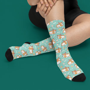 Niedlich Little Corgis Pattern Socken