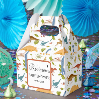 Niedlich Little Dino Baby Dusche Geschenkschachtel