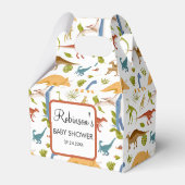 Niedlich Little Dino Baby Dusche Geschenkschachtel (Vorderseite)