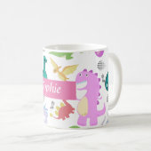 Niedlich Little Dino Kleinkind Kaffeetasse (VorderseiteRechts)