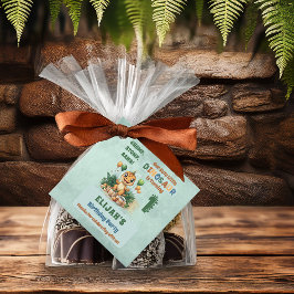 Niedlich Little Dinosaur Junge 1. Geburtstag Party Geschenkanhänger