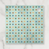 Niedlich Little Dinosaur Junge 1. Geburtstag Party Geschenkanhänger (Rückseite)