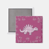 Niedlich Little Dinosaur Magnet (Vorderseite/Rückseite)