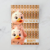 Niedlich Little Duck Birthday Gruß Karte (Innenseite)