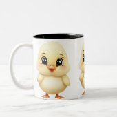 Niedlich Little Duck Zweifarbige Tasse (Links)