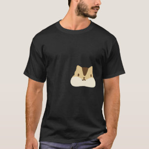Niedlich Little Eichhörnchen Chipmunk Face Graphic T-Shirt