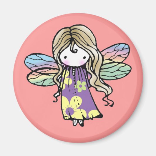 Niedlich Little Fairy Magnet (Vorne)