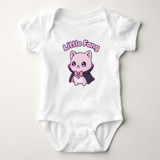 Niedlich Little Fang Baby Bodysuit Baby Strampler (Vorderseite)