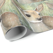 Niedlich Little Fawn Gift Wrap Geschenkpapier (Rolleneckpunkt)