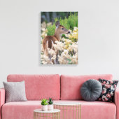 Niedlich Little Fawn Leinwanddruck (Insitu (Wohnzimmer))