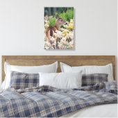 Niedlich Little Fawn Leinwanddruck (Insitu (Schlafzimmer))