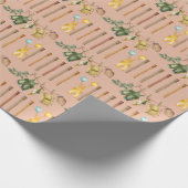 Niedlich Little Fisherman Fishing Baby Shower Geschenkpapier (Ecke)