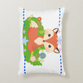Niedlich Little Fox Dekokissen (Vorderseite(Vertikal))