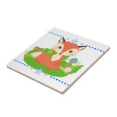 Niedlich Little Fox Fliese (Seite)