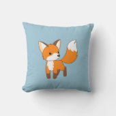 Niedlich Little Fox Kissen (Vorderseite)