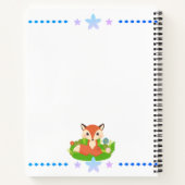 Niedlich Little Fox Notizblock (Rückseite)
