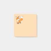 Niedlich Little Fox Post-it Klebezettel (Vorderseite)