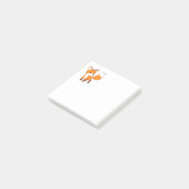 Niedlich Little Fox Post-it Klebezettel (angewinkelt)