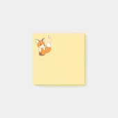 Niedlich Little Fox Post-it Klebezettel (Vorderseite)