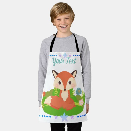 Niedlich Little Fox Schürze (Getragen)