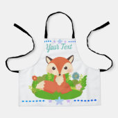 Niedlich Little Fox Schürze (Vorderseite)