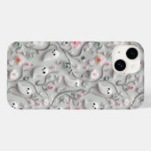Niedlich Little Ghost Floral 3D Phone Case (Rückseite (Horizontal))