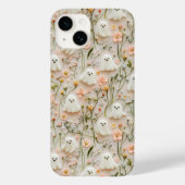 Niedlich Little Ghost Floral 3D Phone Case (Rückseite)