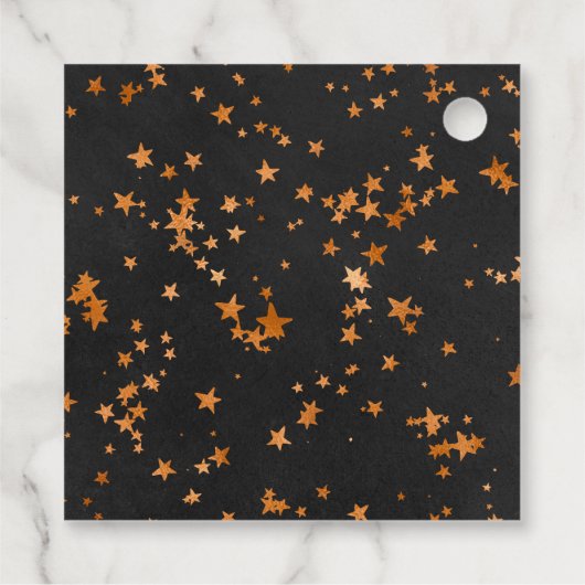 Niedlich Little Ghost Halloween Kinderdusche Danke Geschenkanhänger (Rückseite)