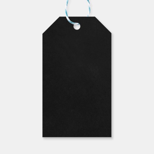 Niedlich Little Ghost Halloween Kinderdusche Danke Geschenkanhänger (Rückseite)