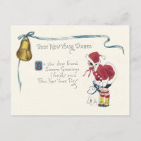 Niedlich Little Girl Dog Bell