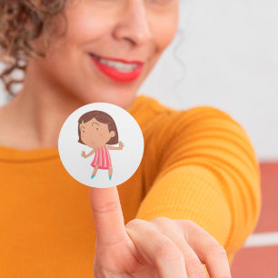 Niedlich Little Girl Stickers