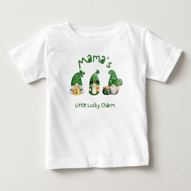 Niedlich Little Gnomes St Patricks Day T - Shirt (Vorderseite)