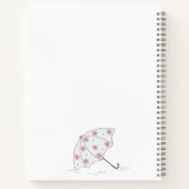 Niedlich Little Hamster Individuelle Name White Notizblock (Rückseite)