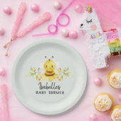 Niedlich Little Honeybee Babydusche Pappteller (Party)